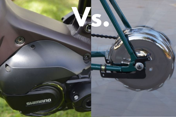 mid-drive vs hub-motor